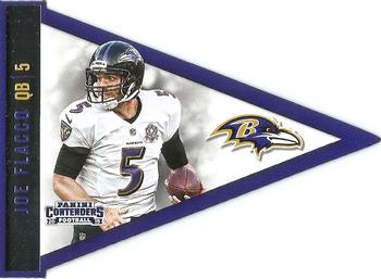 Joe Flacco Baltimore Ravens 2015 Panini Contenders NFL Pennants #P39